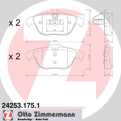 Bremžu kluči 24253.175.1