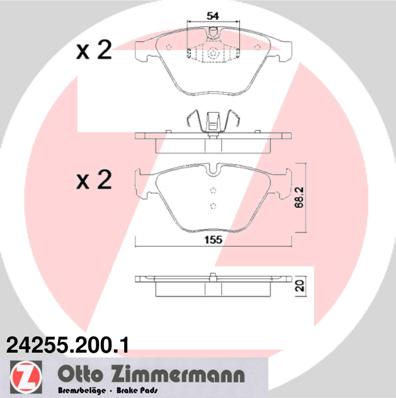 Bremžu kluči 24255.200.1