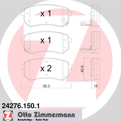 Bremžu kluči 24276.150.1