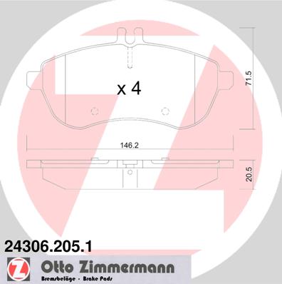 Bremžu kluči 24306.205.1