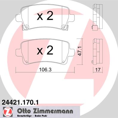 Bremžu kluči 24421.170.1