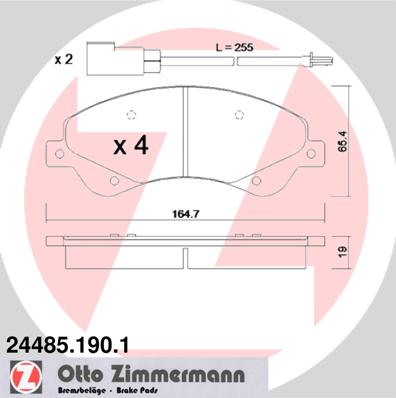 Bremžu kluči 24485.190.1