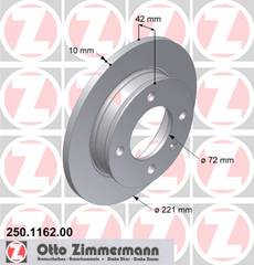 bremžu disks 250.1162.00    FORD