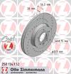 bremžu disks 250.1347.52    FORD/VW/SEAT SPORT Coat Z