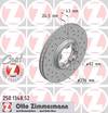 bremžu disks 250.1348.52    FORD SPORT Coat Z