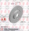 bremžu disks 250.1360.52    FORD SPORT Coat Z