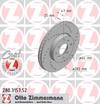 bremžu disks 280.3157.52    HONDA SPORT Coat Z