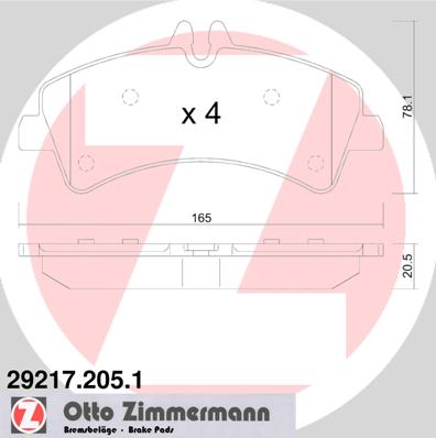 Bremžu kluči 29217.205.1