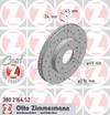 bremžu disks 380.2164.52    MITSUBISHI SPORT Coat Z