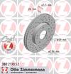 bremžu disks 380.2170.52    MITSUBISHI SPORT Coat Z