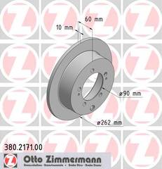 bremžu disks 380.2171.00    MITSUBISHI