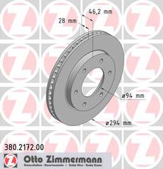 bremžu disks 380.2172.00    MITSUBISHI