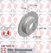 bremžu disks 400.1407.52    MERCEDES SPORT Coat Z
