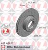 bremžu disks 400.1408.52    MERCEDES SPORT Coat Z