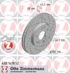 bremžu disks 400.1419.52    MERCEDES SPORT Coat Z