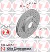 bremžu disks 400.1430.52    MERCEDES SPORT Coat Z