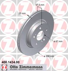 bremžu disks 400.1434.00    MERCEDES