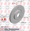 bremžu disks 400.1436.52    MERCEDES SPORT Coat Z