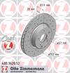 bremžu disks 400.3620.52    MERCEDES SPORT Coat Z