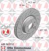 bremžu disks 400.3637.52    MERCEDES SPORT Coat Z