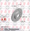 bremžu disks 430.1452.52    OPEL SPORT Coat Z