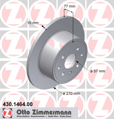 bremžu disks 430.1464.00    OPEL