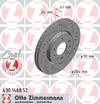 bremžu disks 430.1468.52    OPEL/SAAB SPORT Coat Z