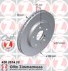 bremžu disks 430.2614.20    OPEL Coat Z