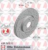 bremžu disks 430.2615.52    OPEL SPORT Coat Z