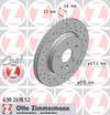 bremžu disks 430.2618.52    OPEL Coat Z