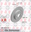 bremžu disks 430.2622.20    OPEL Coat Z