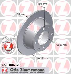 bremžu disks 460.1007.20    PORSCHE Coat Z