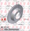 bremžu disks 460.1511.20    PORSCHE Coat Z