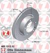 bremžu disks 460.1512.52    PORSCHE SPORT Coat Z