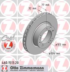 bremžu disks 460.1513.20    PORSCHE left side Coat Z