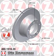 bremžu disks 460.1516.20    PORSCHE Coat Z