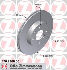 bremžu disks 470.2400.00    RENAULT