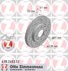 bremžu disks 470.2403.52    RENAULT SPORT Coat Z