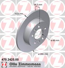 bremžu disks 470.2425.00    RENAULT