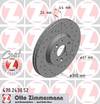 bremžu disks 470.2430.52    RENAULT SPORT Coat Z