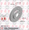 bremžu disks 480.1544.52    SAAB SPORT Coat Z