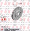 bremžu disks 590.2561.52    TOYOTA SPORT Coat Z