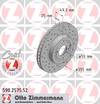 bremžu disks 590.2575.52    TOYOTA SPORT Coat Z