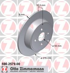 bremžu disks 590.2579.00    TOYOTA