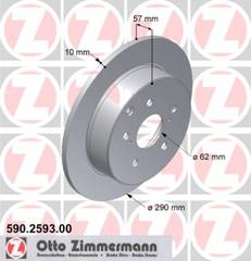 bremžu disks 590.2593.00    TOYOTA