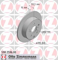 bremžu disks 590.2596.00    TOYOTA