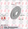 bremžu disks 600.3205.52    VAG SPORT Coat Z