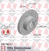 bremžu disks 610.1182.52    VOLVO SPORT Coat Z