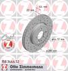 bremžu disks 150.3444.52    BMW SPORT