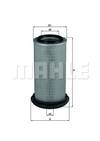 FILTRS LX242 C17225